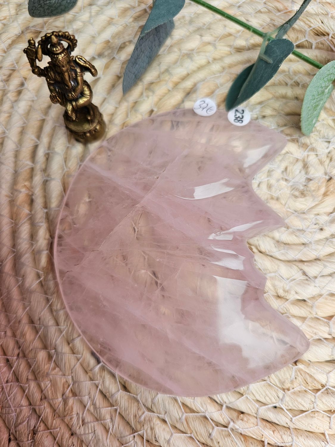 Quartz rose lune n°238