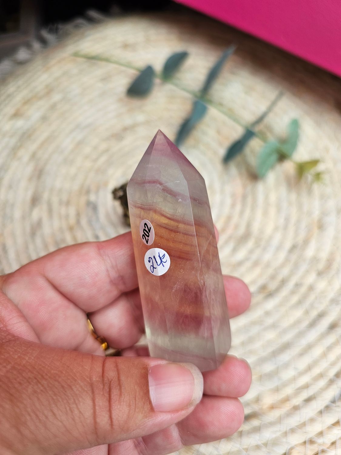 Pointe en Fluorite n°202
