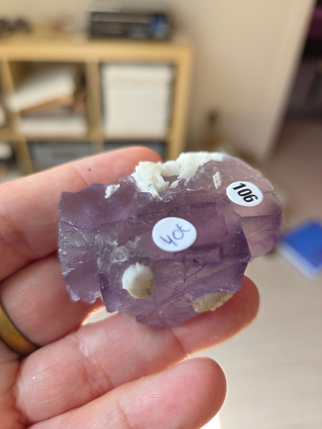 Fluorite brute n°106