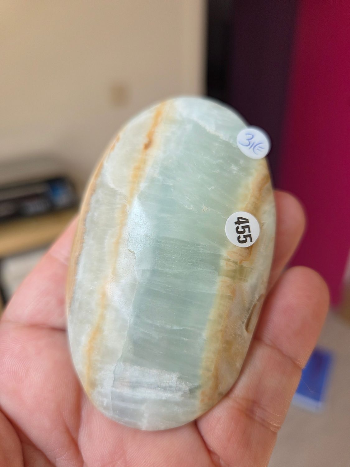 Calcite verte n°455