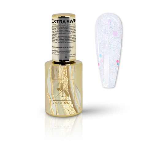 Extra Sweet Glossy Shimmer top coat 10ml