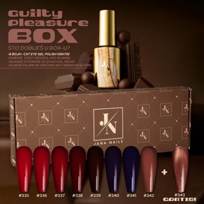 J-laque Guilty pleasure box 8pcs - 1 cat eye gratuit