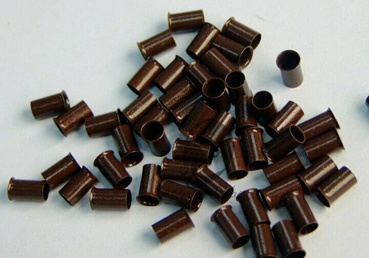 100 Anneaux long cuivre  MICRO RINGS couleur au choix