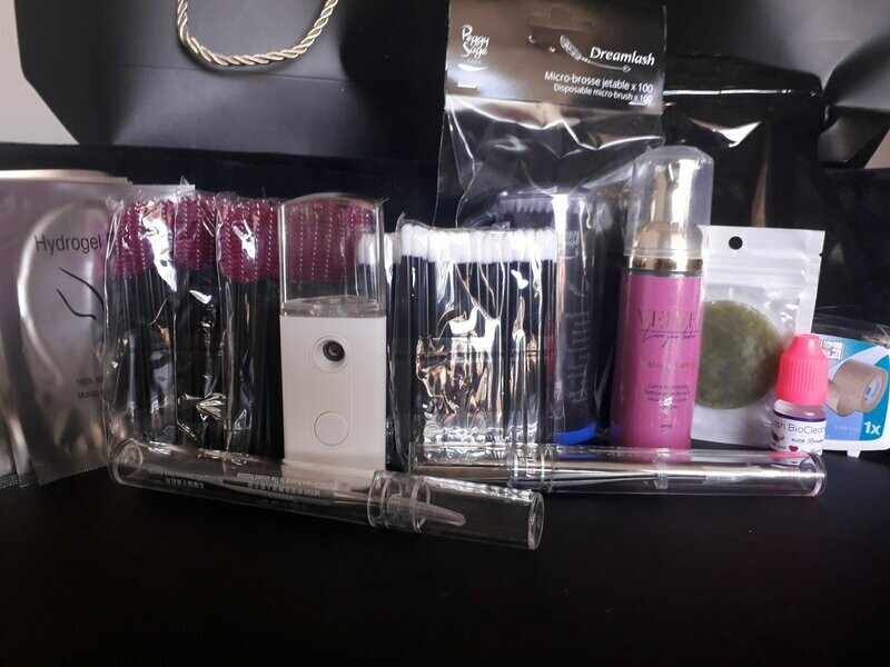kit professionnel Technicienne pose d'extensions de cils