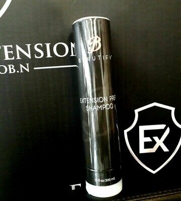 Shampoing Prep Shampoo  Extensions bandes adhésives Retrait résidus adhésifs