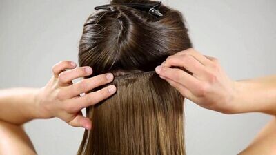 Extensions Cheveux a clips Russes