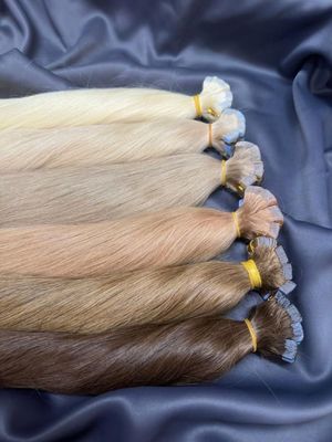 Extensions Bandes adhésives naturelles vierge  Russes