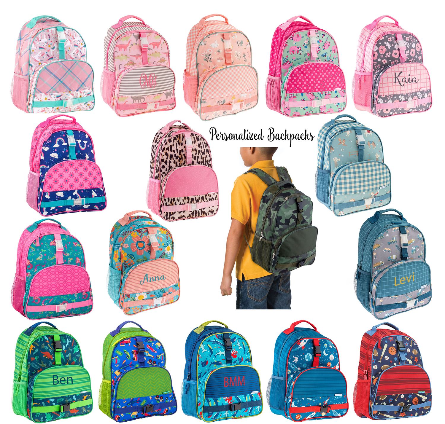 Monogrammed backpacks for adults hotsell