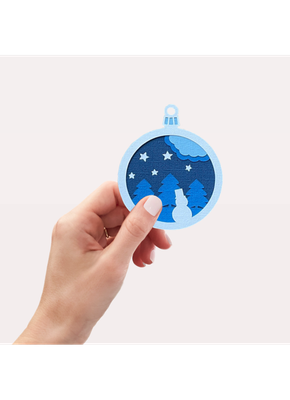 Layered Snowman Ball Ball