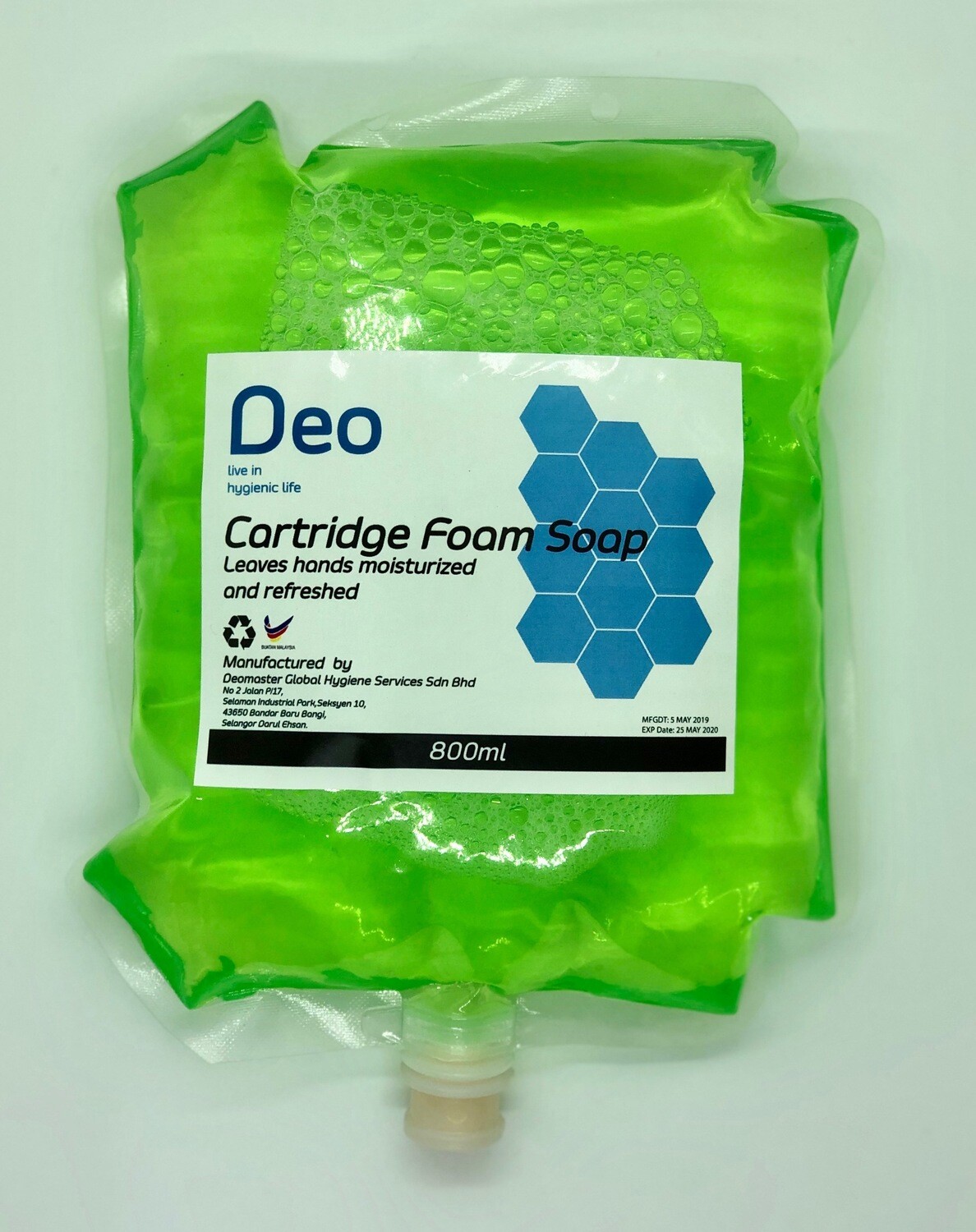 Foam Hand Soap Cartridge (800ml)