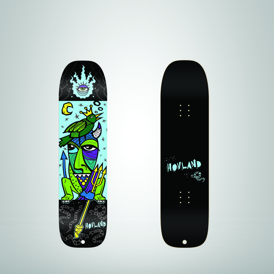 2022春夏新作】 HOVLAND snowskate 人気モデル 126cm BUCKSHOT ボード