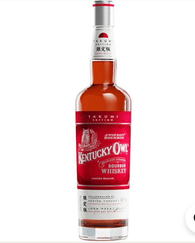 Kentucky Owl Limited Edition Takumi Bourbon Whiskey
