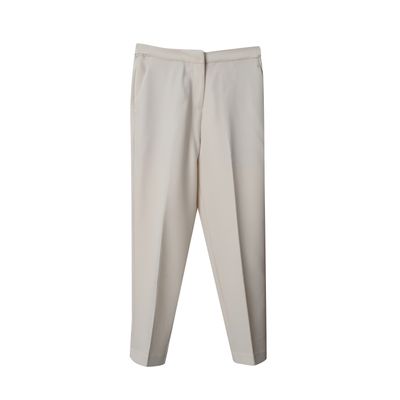 MININMAL TAPERED PANTS - PEARL