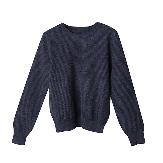 FANCY STITCH PULLOVER - SPACE MIX