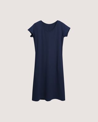 T-SHIRT DRESS - DENIM