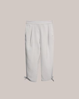 DRAWSTRING HEM PANTS - MOON