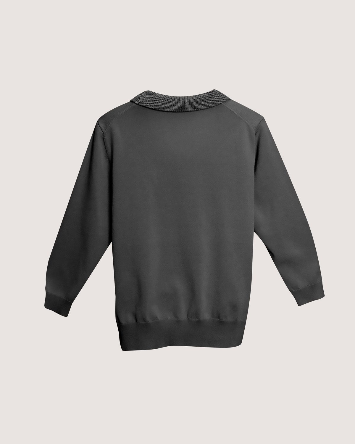SCOOP NECK KNIT TOP - BLACK