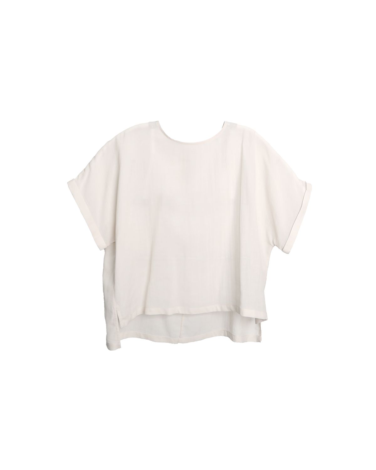 BOXY CUT TOP - IVORY