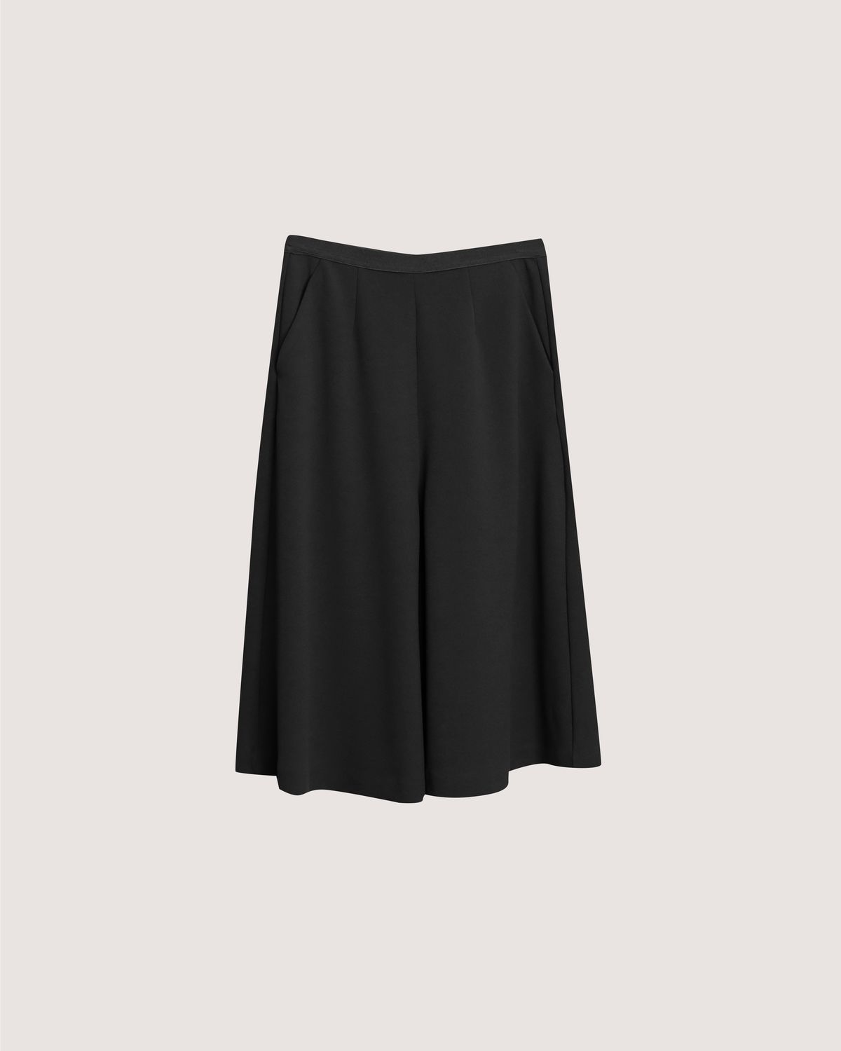 FLARE CULOTTES - BLACK