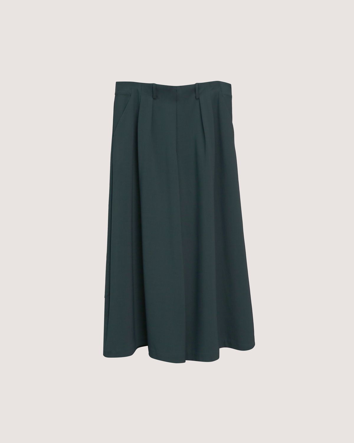 FLARE CULOTTES - FOREST