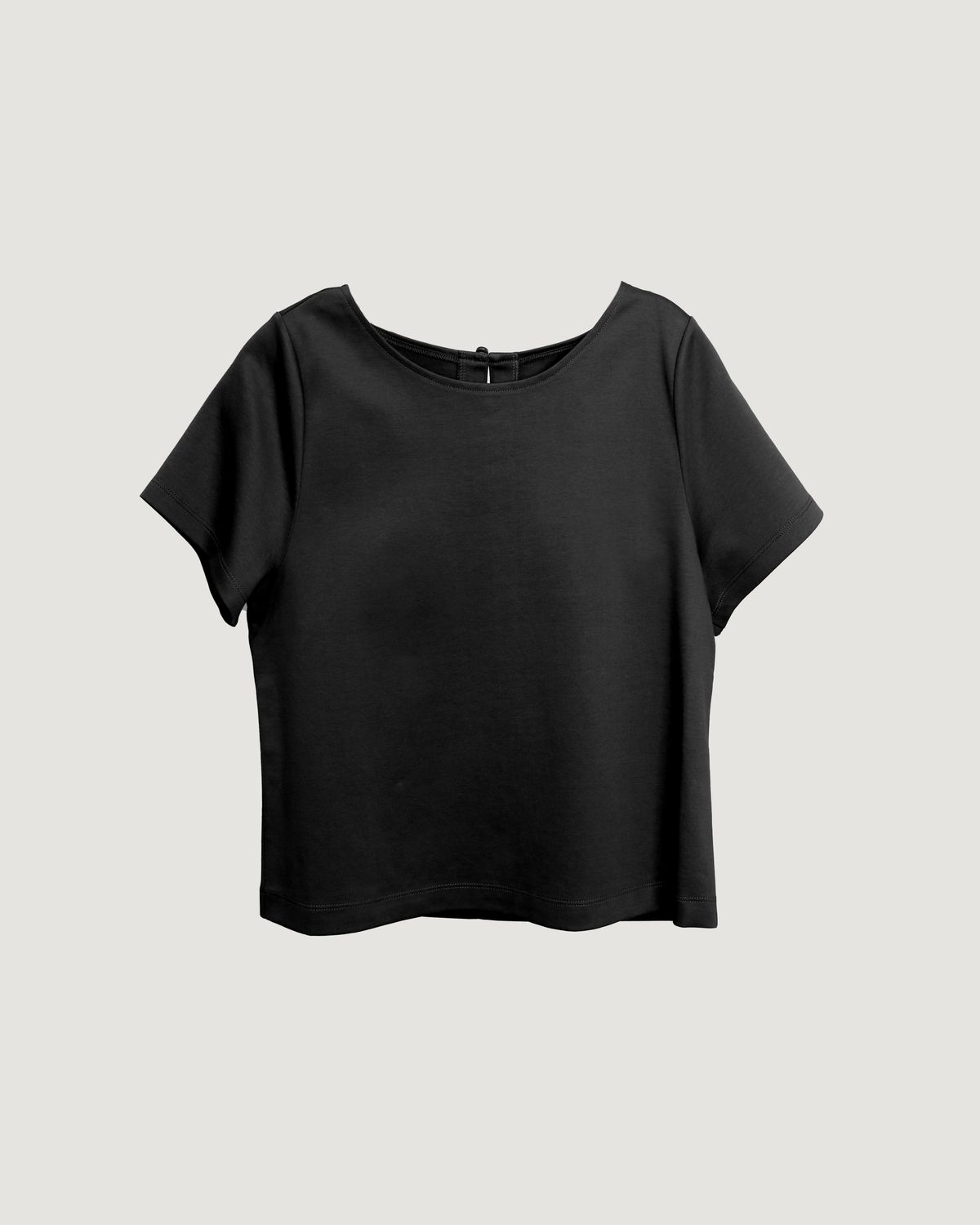 BACK RESIN BUTTONS TOP - BLACK