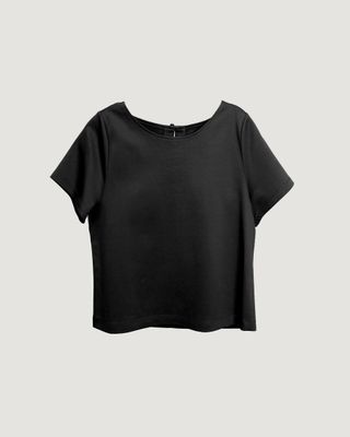 BACK RESIN BUTTONS TOP - BLACK