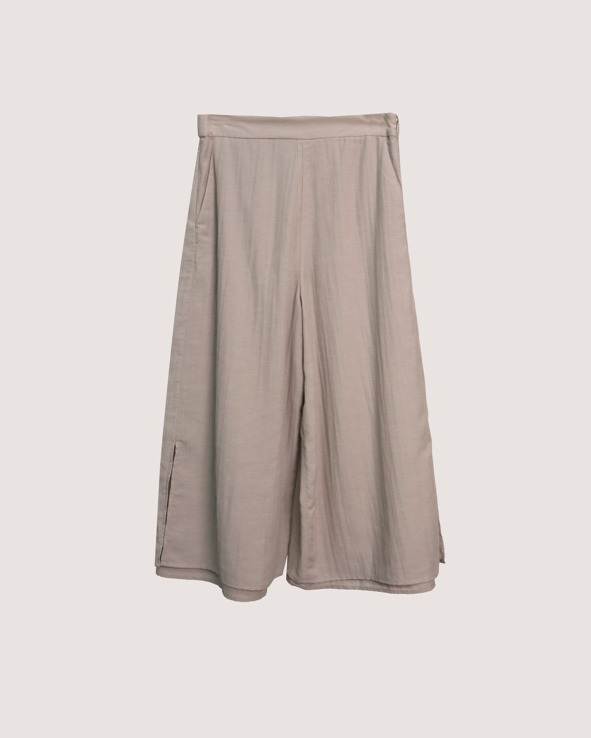 LAYERED CULOTTES - BEIGE
