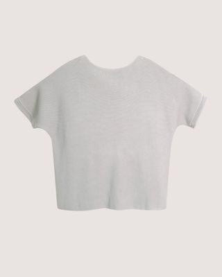 BATWING TOP WITH OPENWORK EMBELLISHMENTS - MOON