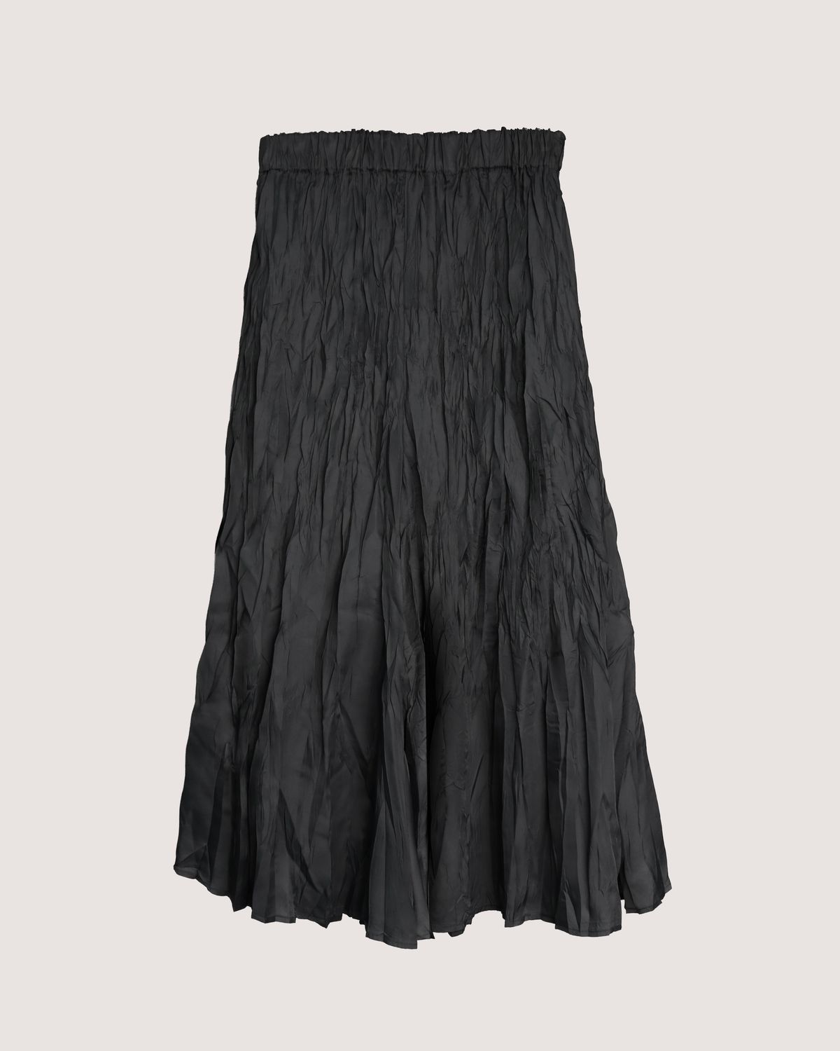 HYBRID WIDE LEG CULOTTES - BLACK