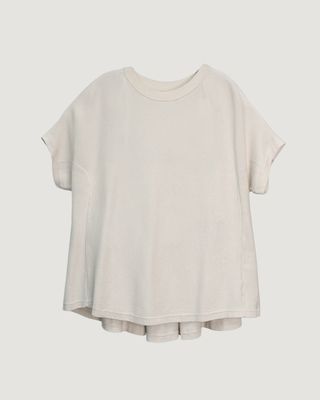 FLARE KNIT TOP - CHALK