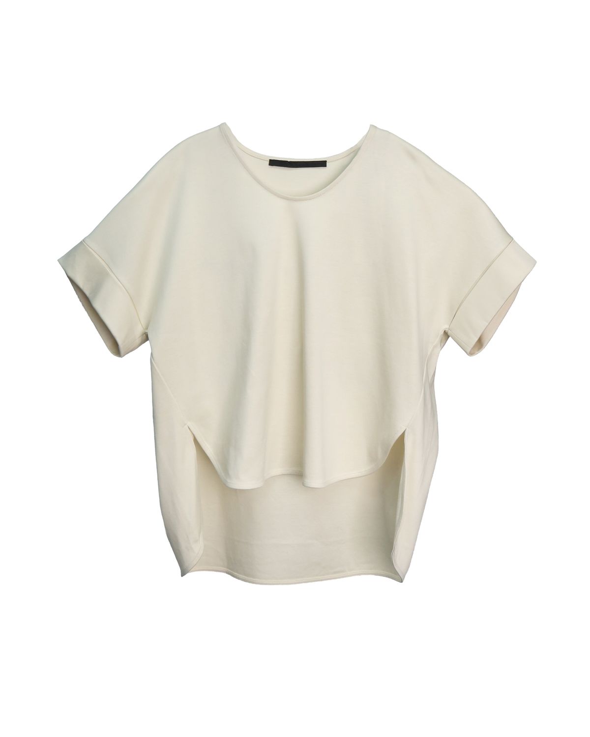 HIGH-LOW HEM TEE - LEMONADE