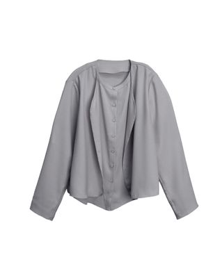 LAYERED SHIRT - DOLPHIN