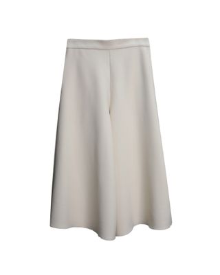 WIDE LEG CULOTTES - ALMOND