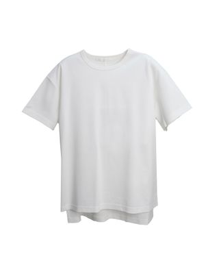 RELAXED TUNIC TOP - EGGSHELL