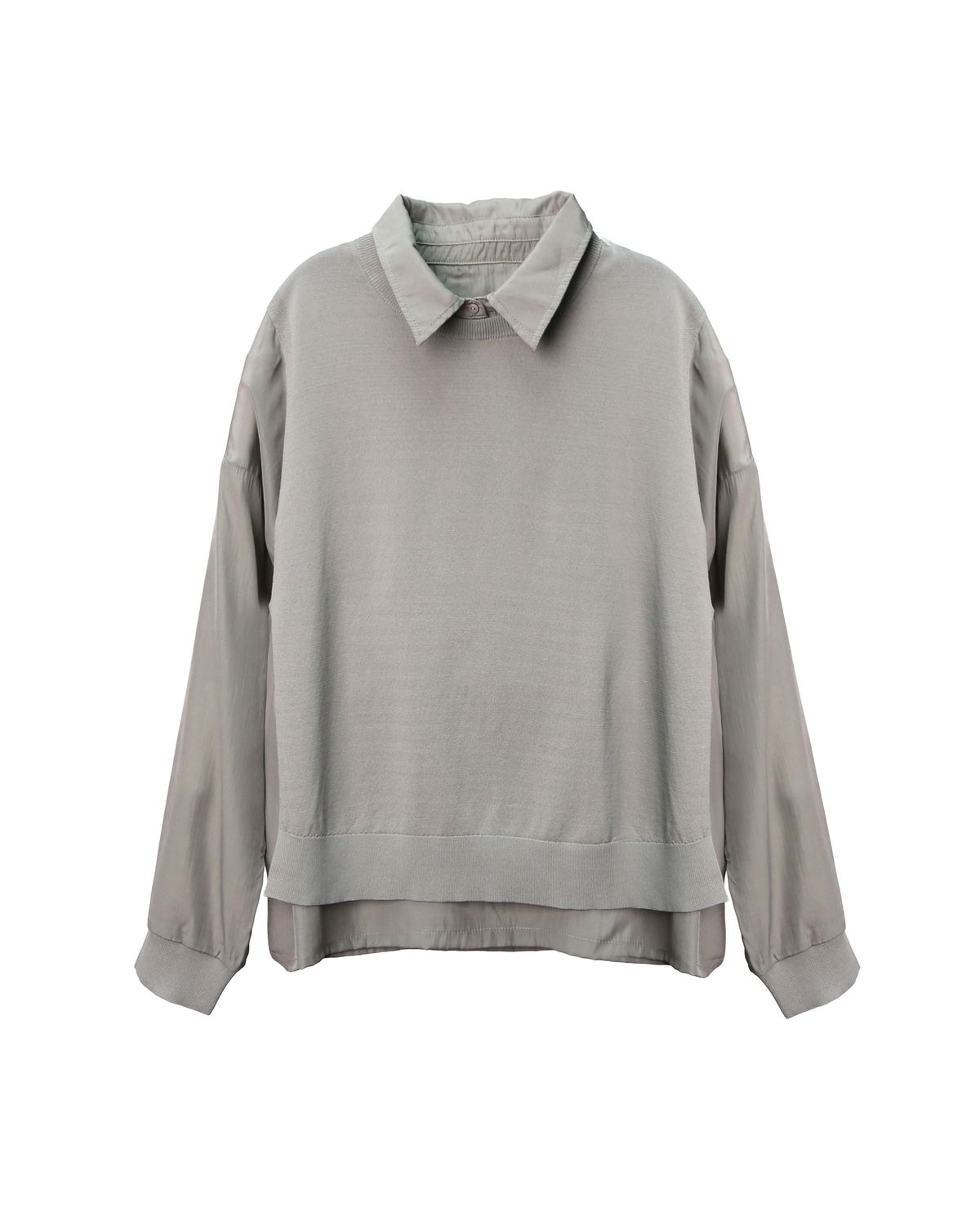 LONG SLEEVES FLARE TOP - REED