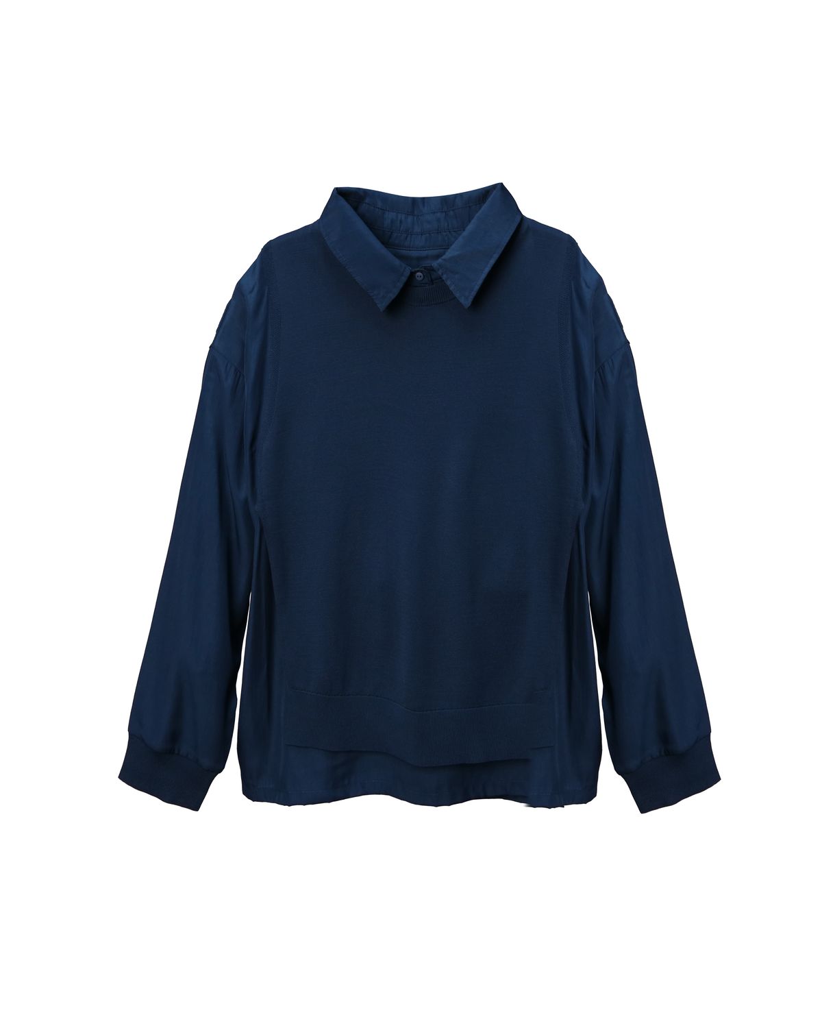 LONG SLEEVES FLARE TOP - TEAL