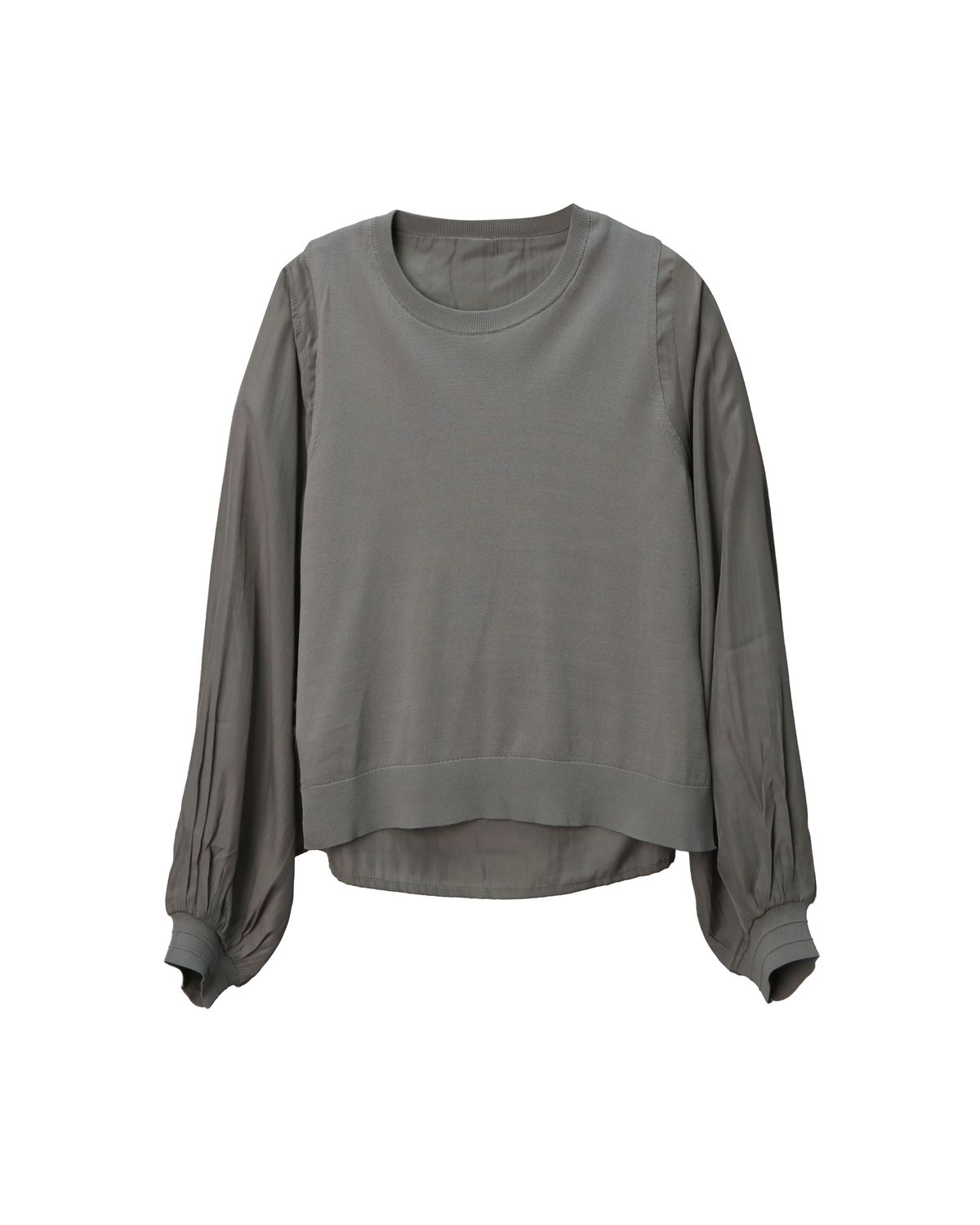 LONG SLEEVES FLARE TOP - REED