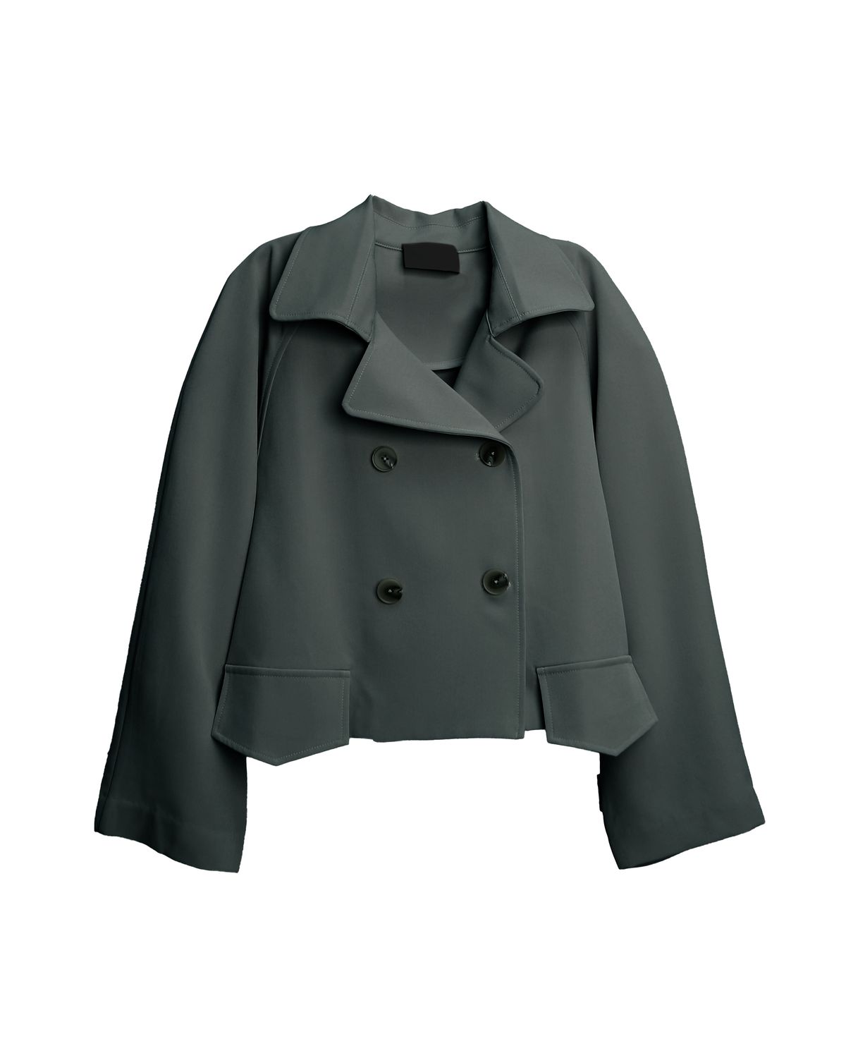 DOUBLE BREASTED CROPPED JACKET - BEAT