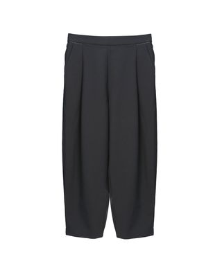 TAPERED PANTS - BLACK