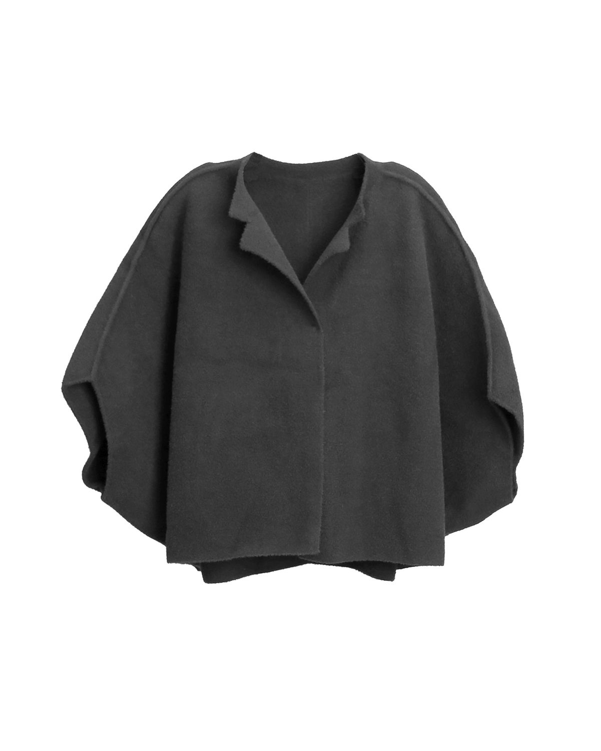 KITE SLEEVES TOP - BLACK