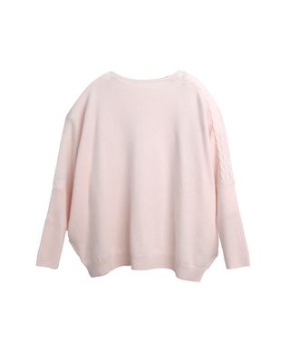 RIBBED KNIT PULLOVER - BLOSSOM