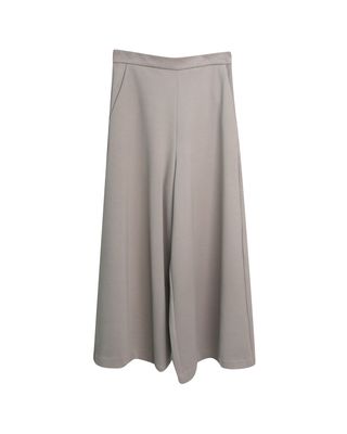 FLARE CULOTTES - CEMENT