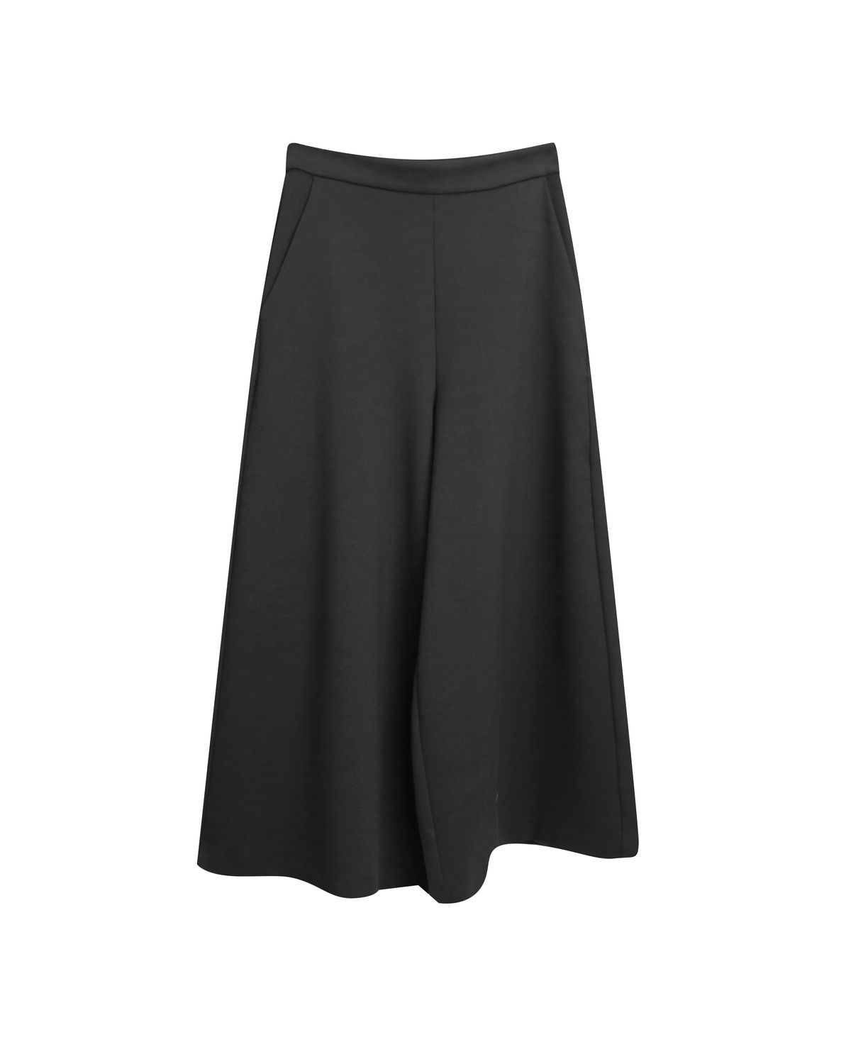 FLARE CULOTTES - BLACK