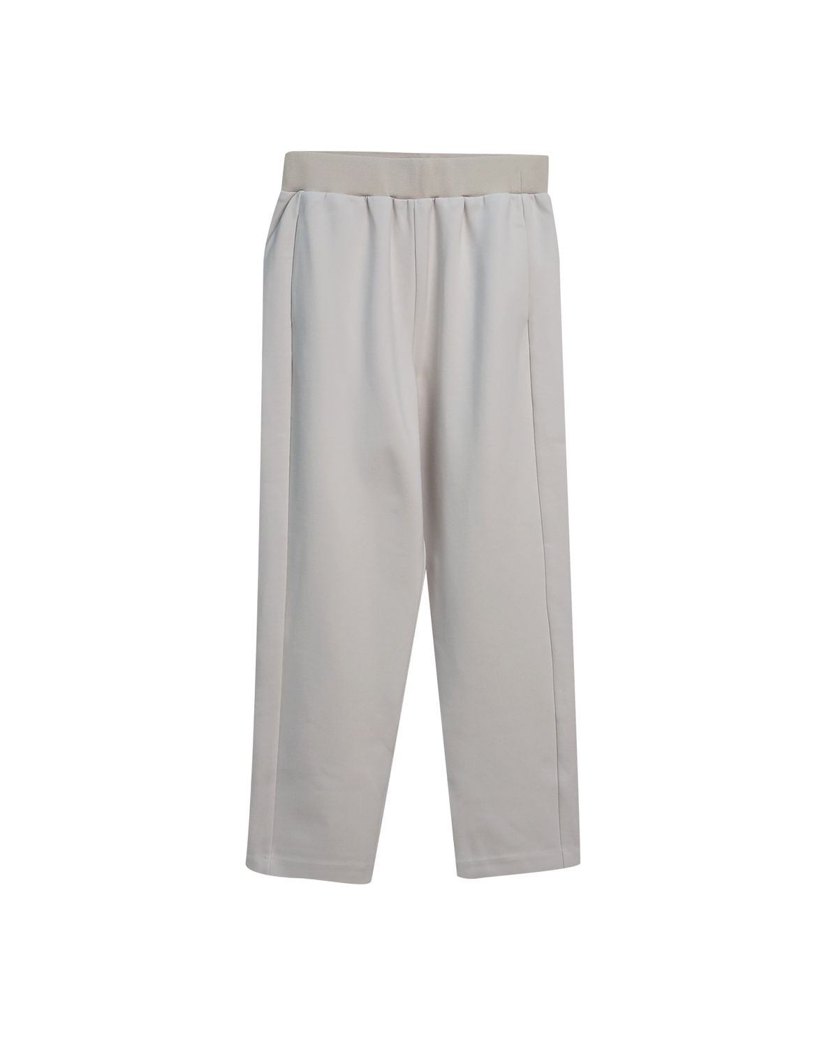 DOUBLE KNIT PANTS - CHALK