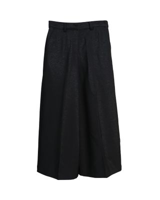 STRAIGHT LEG PANTS - BLACK