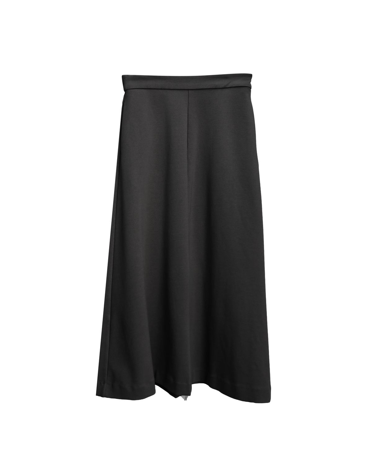 FLARE LONG SKIRT - BLACK