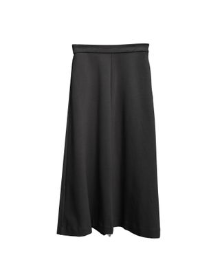 FLARE LONG SKIRT - BLACK