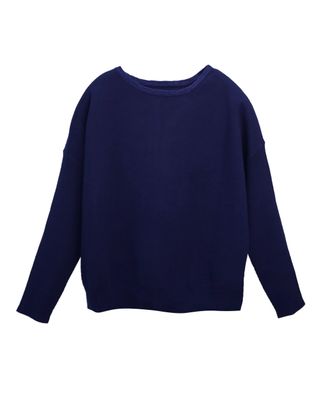 ASYMMETRICAL HEM TOP - ELECTRIC