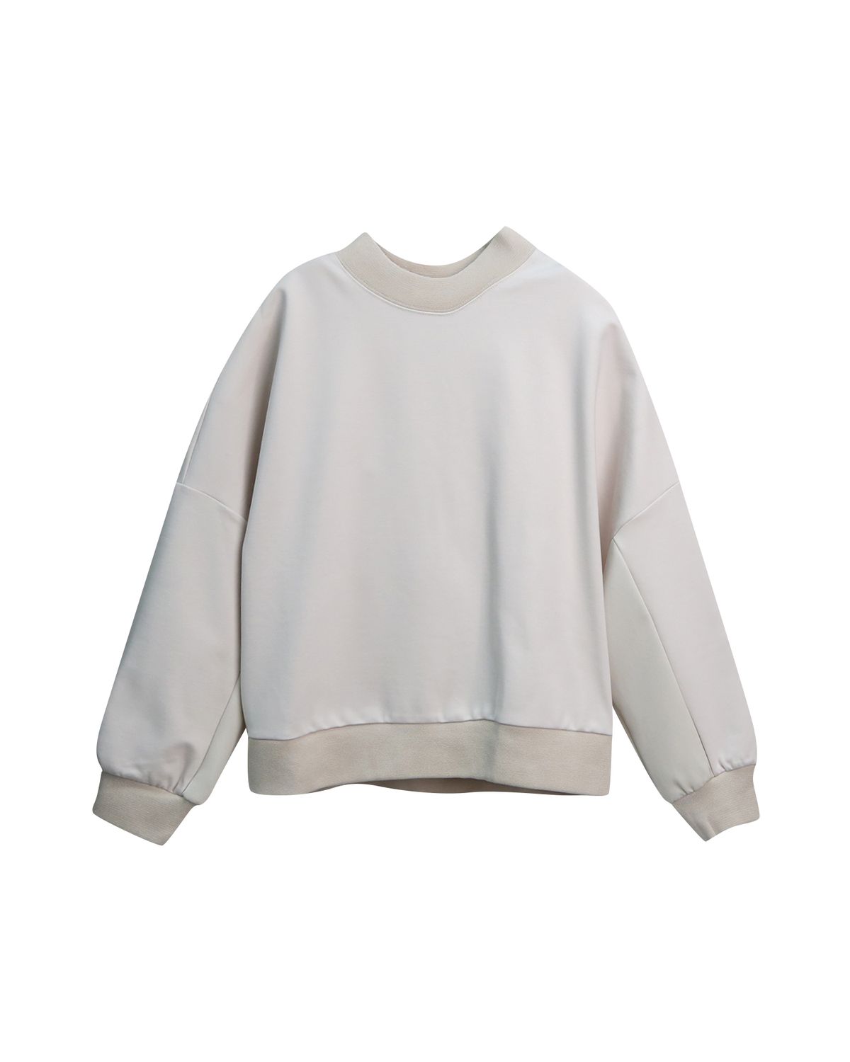 DOUBLE KNIT TOPS - CHALK