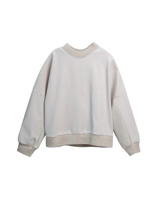 DOUBLE KNIT TOPS - CHALK